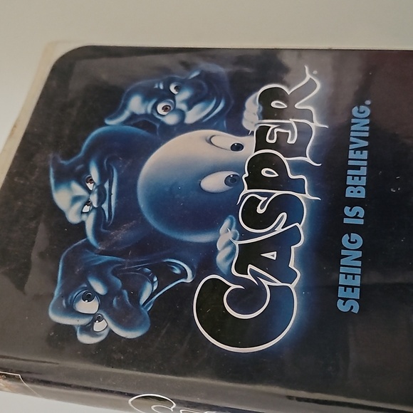 Casper VHS Kids Movie Seeing is Believing - Picture 3 of 3